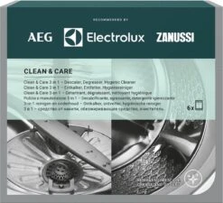 AEG Clean & Care Ontkalker En Ontvetter 6x50g