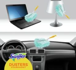 Swiffer Duster – Starters Kit – Swiffer Duster Handvat – Navullingen 20 Stuks – Swiffer Duster Navullingen Inclusief Een Swiffer Duster Handvat – Stofmagneet – Stofdoekjes -Leifheit Store 1200x1100