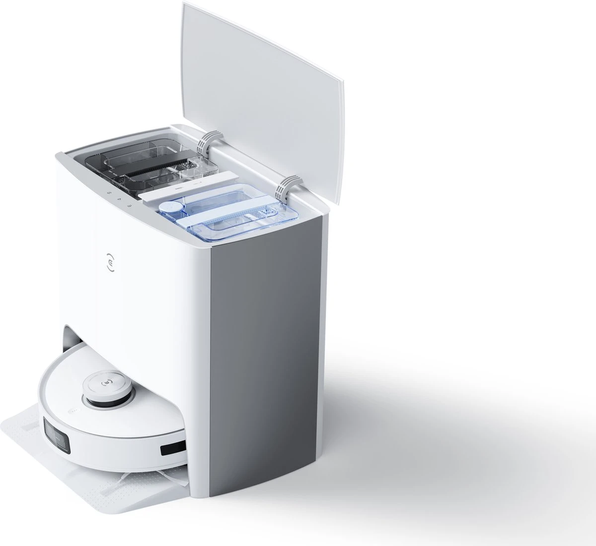 Ecovacs Deebot T10 TURBO - Robotstofzuiger - Wit - Inclusief Actief Dweilsysteem 19 Ecovacs Deebot T10 TURBO - Robotstofzuiger - Wit - Inclusief Actief Dweilsysteem - Afbeelding 19