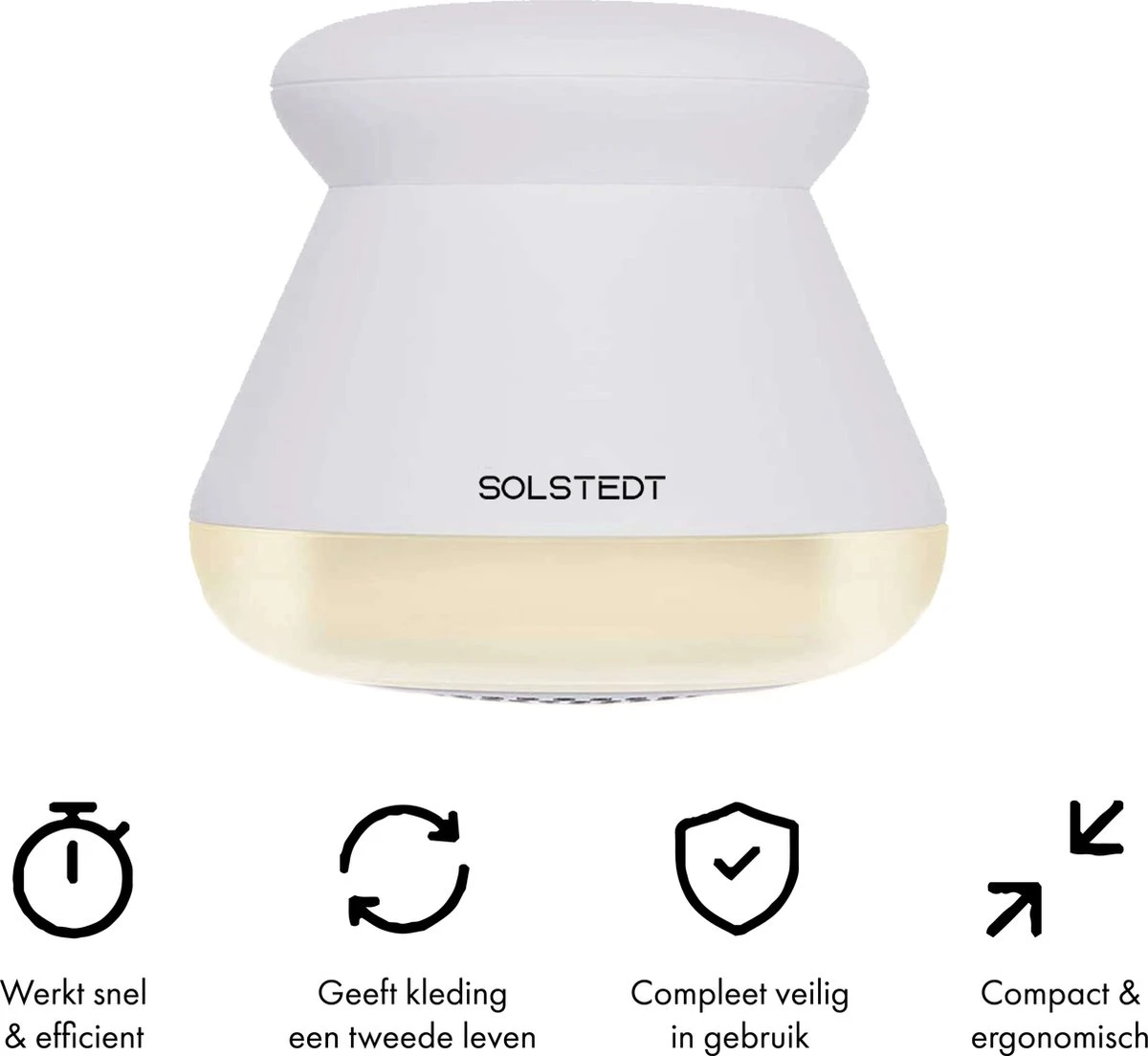 Solstedt® Pluizenverwijderaar - Ontpluizer - Ontpiller - Pluizenroller - Pluizentondeuse Oplaadbaar - Pluizendief - Incl. USB Kabel - Wit 2 Solstedt® Pluizenverwijderaar - Ontpluizer - Ontpiller - Pluizenroller - Pluizentondeuse Oplaadbaar - Pluizendief - Incl. USB Kabel - Wit - Afbeelding 2