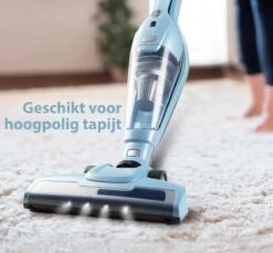 PRIMO PR507SV Stofzuiger Zonder Zak - 2-in-1 Steelstofzuiger Draadloos - Kruimelzuiger - HEPA Filter - Blauw -Leifheit Store 1200x1113 3