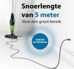 TurboTronic VS9 2-in-1 Steelstofzuiger Met Handstofzuiger – Zwart/Blauw -Leifheit Store 1200x1122 1