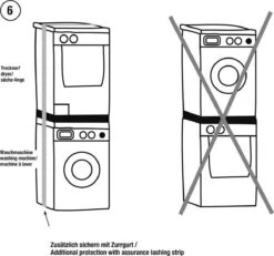 Xavax Uittrekbaar Werkblad Tussen Was- En Droogmachine 32 Xavax Uittrekbaar Werkblad Tussen Was- En Droogmachine -Leifheit Store 1200x1122 9