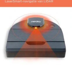 Neato® D8 Intelligente Robotstofzuiger - D-vormig Design, Lasermapping-navigatie, Alexa-verbinding, 100 Minuten Looptijd Met Automatisch Opladen En Hervatten - Indigo Blauw 34 Neato® D8 Intelligente Robotstofzuiger - D-vormig Design, Lasermapping-navigatie, Alexa-verbinding, 100 Minuten Looptijd Met Automatisch Opladen En Hervatten - Indigo Blauw -Leifheit Store 1200x1123 11