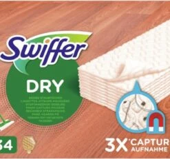 Swiffer Vloerdoekjes Houten Vloeren - Parket - Laminaat - 34 Stuks -Leifheit Store 1200x1124