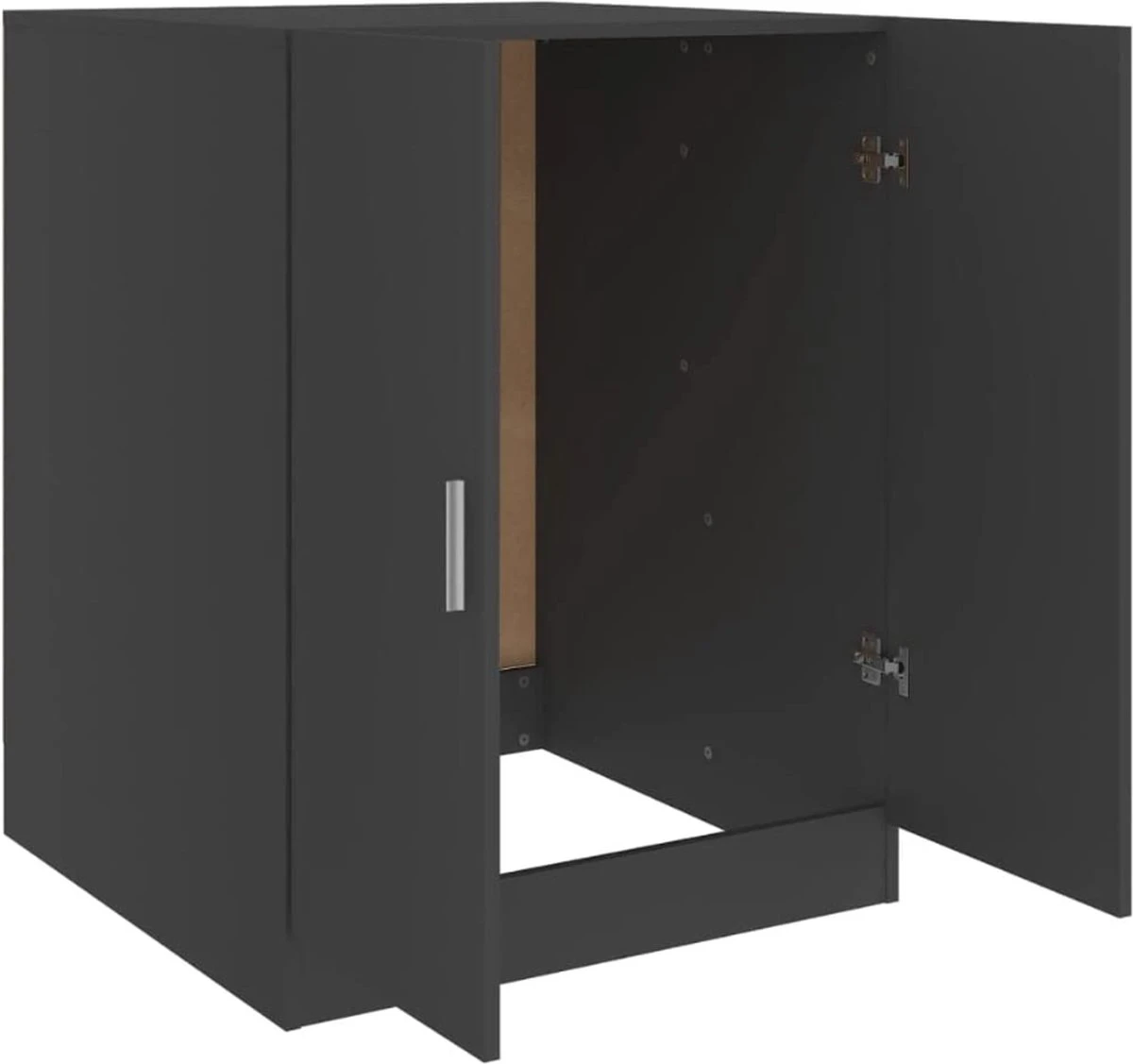 Merkloos Wasmachine Ombouw 71 X 71.5 X 91.5 Cm Grijs – Wasmachine En Droger Kast Meubel – Badkamerkast Badkamermeubel 3 Merkloos Wasmachine Ombouw 71 X 71.5 X 91.5 Cm Grijs – Wasmachine En Droger Kast Meubel – Badkamerkast Badkamermeubel - Afbeelding 3