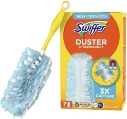 Swiffer Vloerreiniger Droge Doekjes - Geur Van Ambi Pur - Voordeelverpakking – 6 X 7 Navullingen