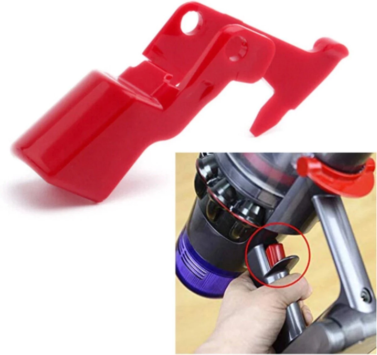 TLVX Dyson V10 / V11 Trigger / Dyson Switch Button / Dyson Knop / Stofzuiger Trigger / V10 / V11 /Dyson Stofzuiger Knop Rood / Aan- Uit Knop Dyson / Trigger Vervanger Dyson 1 TLVX Dyson V10 / V11 Trigger / Dyson Switch Button / Dyson Knop / Stofzuiger Trigger / V10 / V11 /Dyson Stofzuiger Knop Rood / Aan- Uit Knop Dyson / Trigger Vervanger Dyson