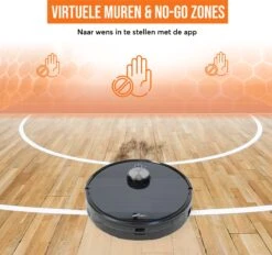 Geavanceerde Robotstofzuiger "Willem" Met Afzuigunit" - Uitgebreide Mapping - Leegt Automatisch- Zelf Lerende Robotstofzuiger - Robotstofzuiger Met Dweilfunctie - Robotstofzuiger Met Laadstation - 18 Geavanceerde Robotstofzuiger "Willem" Met Afzuigunit" - Uitgebreide Mapping - Leegt Automatisch- Zelf Lerende Robotstofzuiger - Robotstofzuiger Met Dweilfunctie - Robotstofzuiger Met Laadstation - -Leifheit Store 1200x1129 5