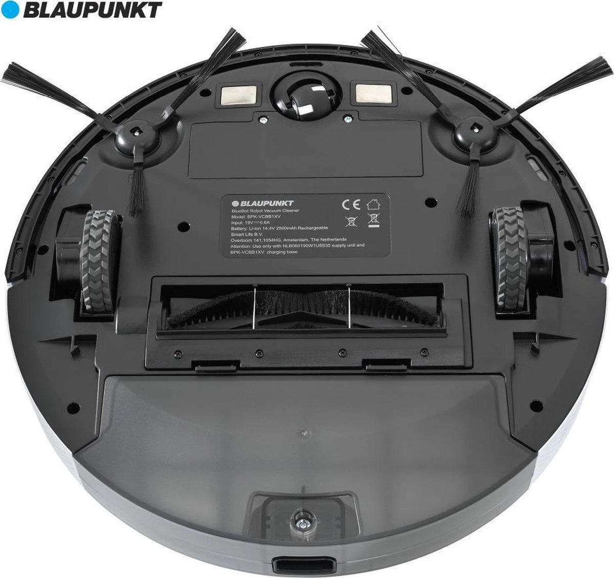 Blaupunkt Bluebot XVAC – Robotstofzuiger Met Laadstation - Met Optie Tot Dweilfunctie – Slimme Gyro Navigatie 8 Blaupunkt Bluebot XVAC – Robotstofzuiger Met Laadstation - Met Optie Tot Dweilfunctie – Slimme Gyro Navigatie - Afbeelding 8