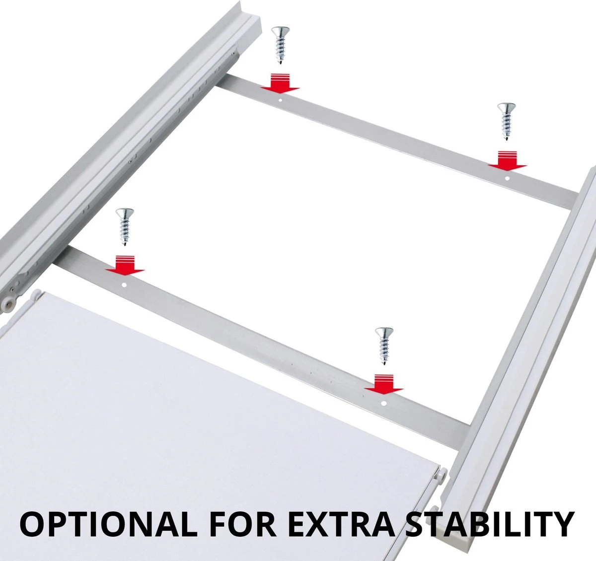 Scanpart Tussenstuk Voor Wasmachine En Droger Met Werkblad - Geschikt Voor AEG Bosch Miele - Stapelkit - Universeel 2 Scanpart Tussenstuk Voor Wasmachine En Droger Met Werkblad - Geschikt Voor AEG Bosch Miele - Stapelkit - Universeel - Afbeelding 2