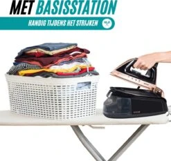 RYER Stoomstrijkijzer Met Stoomgenerator - Iron - Keramische Zoolplaat -Leifheit Store 1200x1132 5