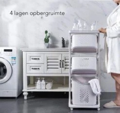 Sens Design Wassorteerder – Wasmand Met 3 Vakken - Op Wieltjes 20 Sens Design Wassorteerder – Wasmand Met 3 Vakken - Op Wieltjes -Leifheit Store 1200x1136 7