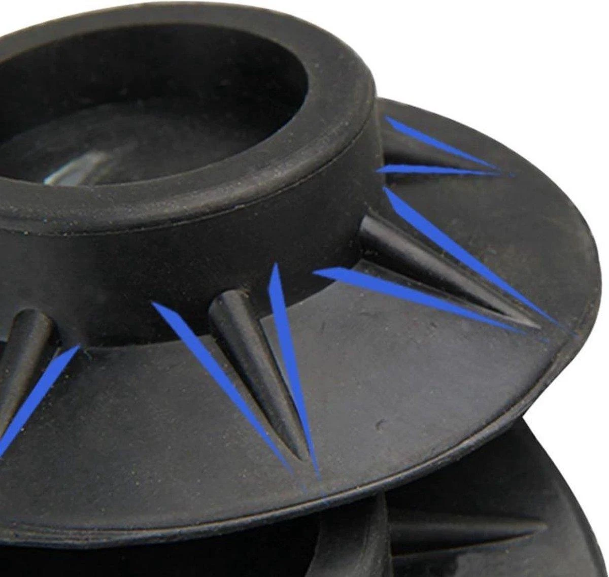 LOUZIR 4 Stuks Extra Dik Wasmachine / Wasdroger Pads - Antislip - Wasmachine Voetjes / Voetstuk - Antitril Trillingsdempers Voetjes / Trillingsmat / Trilmat / Dempingsmat . 2 LOUZIR 4 Stuks Extra Dik Wasmachine / Wasdroger Pads - Antislip - Wasmachine Voetjes / Voetstuk - Antitril Trillingsdempers Voetjes / Trillingsmat / Trilmat / Dempingsmat . - Afbeelding 2