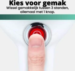 Vonia Kledingstomer - Handstomer - Stoomreiniger Kleding - Stoomapparaat Kleding – 350ML - Wit -Leifheit Store 1200x1138 14