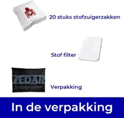 Stofzuigerzakken Geschikt Voor Miele FJM Compact C1 / C2 Complete C1 - Van Zedar®- 20 Stuks 11 Stofzuigerzakken Geschikt Voor Miele FJM Compact C1 / C2 Complete C1 - Van Zedar®- 20 Stuks -Leifheit Store 1200x1139 6