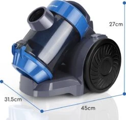 Aigostar Tidy 33YAM - Stofzuiger Zonder Zak - Blauw -Leifheit Store 1200x1141 11