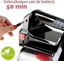 PRIMO PR504SV Stofzuiger Zonder Zak - 3-in-1 Steelstofzuiger Draadloos - Kruimelzuiger - HEPA Filter - Zwart/Rood -Leifheit Store 1200x1142 6