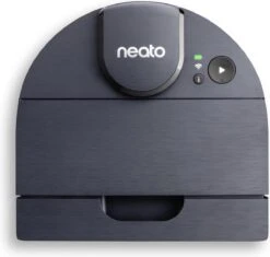 Neato® D8 Intelligente Robotstofzuiger - D-vormig Design, Lasermapping-navigatie, Alexa-verbinding, 100 Minuten Looptijd Met Automatisch Opladen En Hervatten - Indigo Blauw