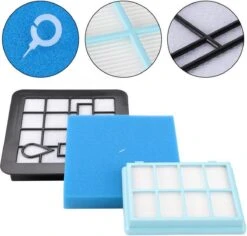 3x Filter Set Voor Philips PowerPro Compact & Power Pro Active En City Stofzuiger FC8010/01 FC8010/02 - Motor & Uitblaas Filter -Leifheit Store 1200x1146 15