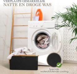 MIRI Opvouwbare Wasmand – Heupwasmand – Zwart – Wasmanden – Opbergmand – Wasbox – 45L – Bamboe – Laundry Basket 9 MIRI Opvouwbare Wasmand – Heupwasmand – Zwart – Wasmanden – Opbergmand – Wasbox – 45L – Bamboe – Laundry Basket -Leifheit Store 1200x1150 5