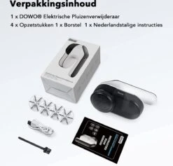 DOWO® - Elektrische Pluizenverwijderaar - Ontpluizer - Draadloos En Oplaadbaar - Pluizentondeuse - 3 Extra Opzetstukken - Zwart 15 DOWO® - Elektrische Pluizenverwijderaar - Ontpluizer - Draadloos En Oplaadbaar - Pluizentondeuse - 3 Extra Opzetstukken - Zwart -Leifheit Store 1200x1151 3