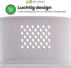 Life’s Green® - Wasmand - Wasmand 3 Vakken - Wassorteerder - Ophangbaar 14 Life’s Green® - Wasmand - Wasmand 3 Vakken - Wassorteerder - Ophangbaar -Leifheit Store 1200x1152 4