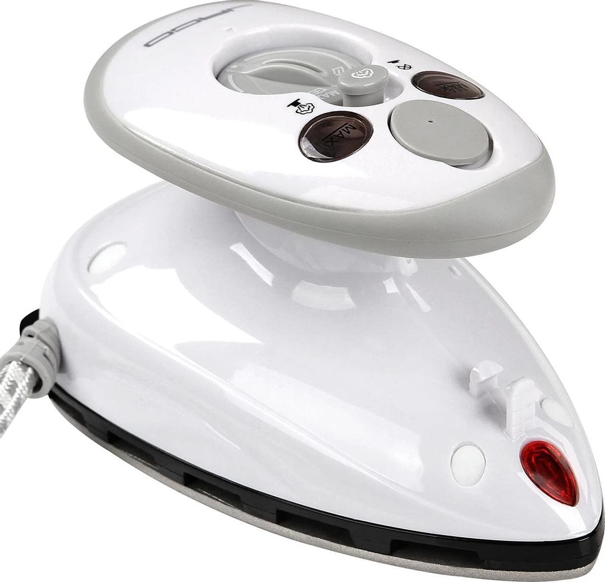 Trend24 - Strijkijzer - Stoomstrijkijzer - Reisstrijkijzer - Mini Strijkijzer - 420 W - Wit 2 Trend24 - Strijkijzer - Stoomstrijkijzer - Reisstrijkijzer - Mini Strijkijzer - 420 W - Wit - Afbeelding 2