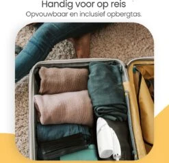 Goliving Kledingstomer - Handstomer Voor Kleding/textiel/stof - Stoomstrijkijzer - Handstoomreiniger - Handstomer - Opvouwbaar - Incl. Reis-etui - Wit 12 Goliving Kledingstomer - Handstomer Voor Kleding/textiel/stof - Stoomstrijkijzer - Handstoomreiniger - Handstomer - Opvouwbaar - Incl. Reis-etui - Wit -Leifheit Store 1200x1155 13