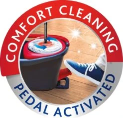 Vileda TURBO 3in1 Mop Met Zwenkkop + Pedaalemmer -Leifheit Store 1200x1157