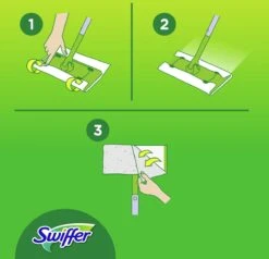Swiffer Vloerreiniger Droge Doekjes Voor Parket - Voordeelverpakking 6 X 34 Navullingen -Leifheit Store 1200x1158 3