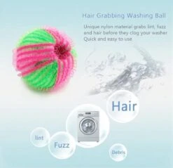 SVH Company Anti-Pluis Wasbal - Nylon Wasmachine Ballen Bollen Wasballen Wasbol Was Bal Ballen Pluisballen - 6 Stuks -Leifheit Store 1200x1159 8