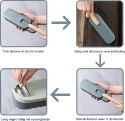 Bradey Stijlvolle Kledingborstel - Pluizenverwijderaar - Pluizenborstel - Huisdierhaar Verwijderaar - Hondenhaar - Kattenhaar - Kleur Tiffany 12 Bradey Stijlvolle Kledingborstel - Pluizenverwijderaar - Pluizenborstel - Huisdierhaar Verwijderaar - Hondenhaar - Kattenhaar - Kleur Tiffany -Leifheit Store 1200x1161 7