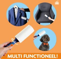 LaundrySpecialist Kledingroller - Incl. 4 Navullingen - Pluizenroller Met Ergonomische Handgreep -Leifheit Store 1200x1164 14