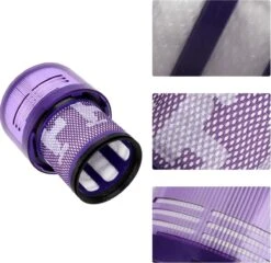 3x HEPA Filter Compatible Met Dyson V11/V15 Stofzuiger Motor Wasbaar Absolute Pro Total Clean Torque Drive Animal Parquet SV14 970013-02 -Leifheit Store 1200x1165 12