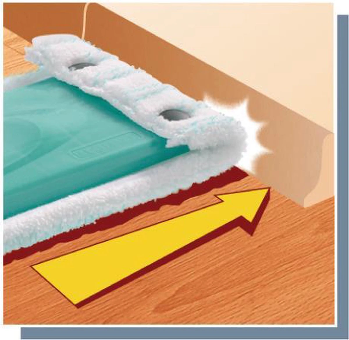 Leifheit Clean Twist XL / Combi Clean XL Vloerwisser Vervangingsdoek Met Drukknoppen – Micro Duo – 42 Cm 2 Leifheit Clean Twist XL / Combi Clean XL Vloerwisser Vervangingsdoek Met Drukknoppen – Micro Duo – 42 Cm - Afbeelding 2