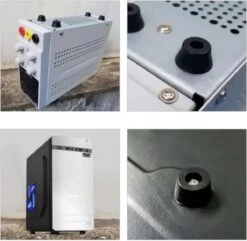 FSW-Products - 4 Stuks - Rubberen Voetjes - Onderzetters - Rubber Dopje - Meubelonderzetter - Trillingsdempers - Antislip - 12 X 8 X 7 Mm -Leifheit Store 1200x1169 13