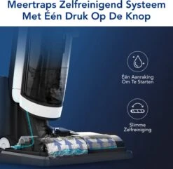 Tineco® - Draadloze Stofzuiger - Zonder Zak - Wassen En Stofzuigen - Floor One S3 Breeze - 220W Vermogen - Sterke Zuigkracht - 3-In-1 Apparaat - 4000mAh Batterij 24 Tineco® - Draadloze Stofzuiger - Zonder Zak - Wassen En Stofzuigen - Floor One S3 Breeze - 220W Vermogen - Sterke Zuigkracht - 3-In-1 Apparaat - 4000mAh Batterij -Leifheit Store 1200x1170 1