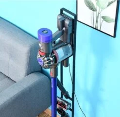 Merkloos TDR - Stofzuiger Opbergrek - Houder - Geschikt Voor Dyson V6 V7 V8 V10 V11 V12 V15-zwart -Leifheit Store 1200x1170 5