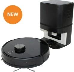 Geavanceerde Robotstofzuiger "Willem" Met Afzuigunit" - Uitgebreide Mapping - Leegt Automatisch- Zelf Lerende Robotstofzuiger - Robotstofzuiger Met Dweilfunctie - Robotstofzuiger Met Laadstation -