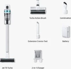 Samsung VS15T7031R1/EN - Jet 70 Turbo - Steelstofzuiger -Leifheit Store 1200x1175 4