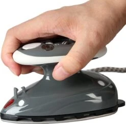 Jago - Mini Strijkijzer - Reisstrijkijzer - Stoomstrijkijzer - Droog En Stoom Strijken - Strijkijzer Met Stoomgenerator - Grijs -Leifheit Store 1200x1176 14