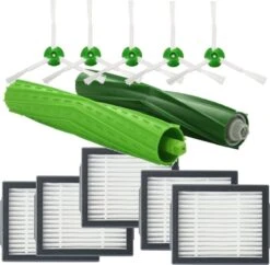 Merkloos Stofzuiger Vervangingsset - Geschikt Voor IRobot - Roomba E5 / E6 / E7 En I7