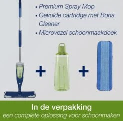 Bona Premium Spray Mop - Alles-in-1 Dweilsysteem - Vloerwisser Inclusief Harde Vloer, Tegel/ Laminaat Reiniger & Microvezel Reinigingspad - Streeploos - Sneldrogend 15 Bona Premium Spray Mop - Alles-in-1 Dweilsysteem - Vloerwisser Inclusief Harde Vloer, Tegel/ Laminaat Reiniger & Microvezel Reinigingspad - Streeploos - Sneldrogend -Leifheit Store 1200x1177 1