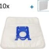 10x Stofzuigerzakken Geschikt Voor AEG VX8 VX8xx Stofzuiger Modellen - Microvezel Stofzakken Set Van 10 Zakken Met 2 Stuks Filter
