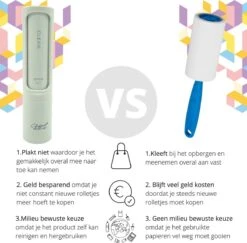 Pluizenverwijderaar - Ontpluizer - Kledingroller – Pluizenroller - Kleefroller - Kledingborstel - Pluizentondeuse - Huisdierhaar Verwijderaar 14 Pluizenverwijderaar - Ontpluizer - Kledingroller – Pluizenroller - Kleefroller - Kledingborstel - Pluizentondeuse - Huisdierhaar Verwijderaar -Leifheit Store 1200x1180 9