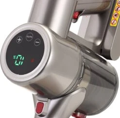 Swiss Pro+ Steelstofzuiger Met Dweil Functie - Afkoppelbare Dweil Functie - LED Display Touchscreen - 22KPA - 5 In 1 - Kruimeldief - Lange Batterijduur -Leifheit Store 1200x1181