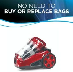 Herenthal Stofzuiger Zonder Zak - 3 Liter - Cyclonische Stofzuiger - Stofzuigers - 5 Niveaus Filtering- Sterke Zuigkracht - Vacuum Cleaner - Compact En Licht - Gemakkelijk Schoon Te Maken - Rood -Leifheit Store 1200x1183 8