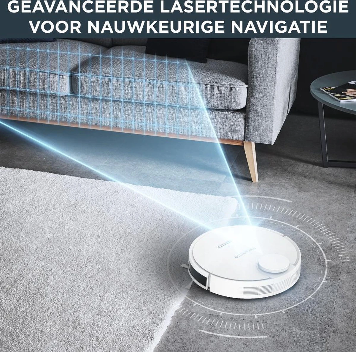 Rowenta X-plorer Serie 95 RR7987 - Robotstofzuiger Met Dweilfunctie 9 Rowenta X-plorer Serie 95 RR7987 - Robotstofzuiger Met Dweilfunctie - Afbeelding 9