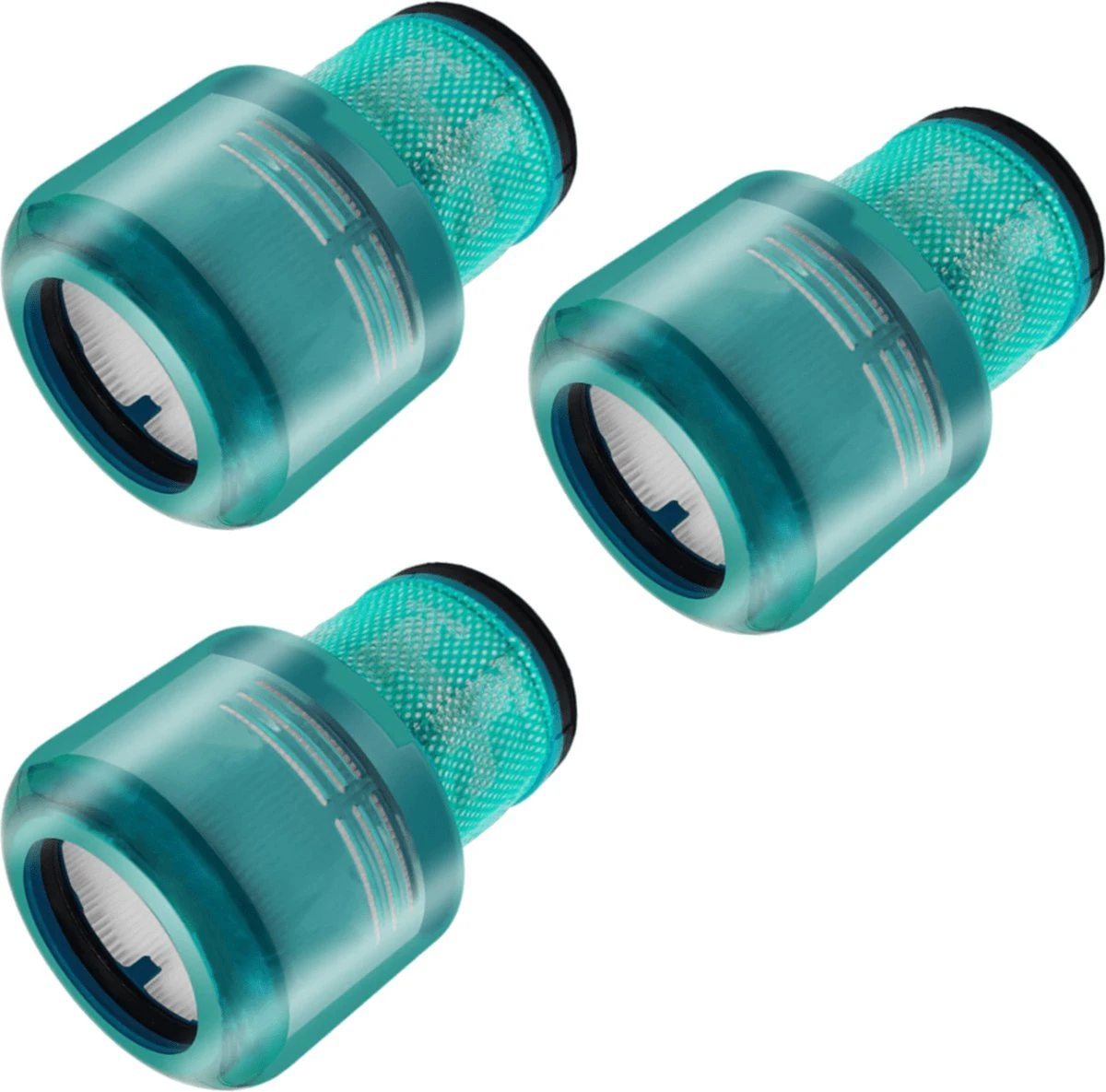 3x HEPA Filter Voor Dyson V15 Detect Complete Extra Stofzuiger Vervanging 970013-02 1 3x HEPA Filter Voor Dyson V15 Detect Complete Extra Stofzuiger Vervanging 970013-02